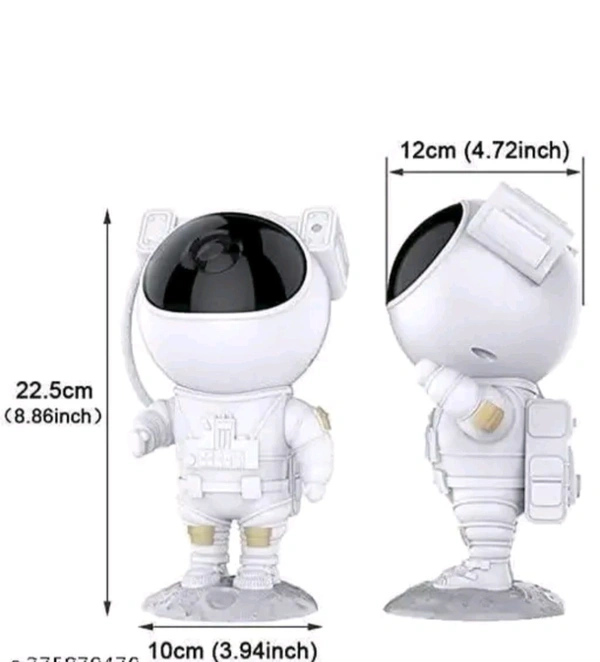 AstronautSpace Room Light Looks Like Space.                                                        -Themed Night Light & Room Decor – Brighten your child’s bedroom with this TOY IMAGINE astronaut projector lamp that creates a mesmerizing galaxy light show, perfect for kids’ room decoration and night light use.
Ideal Gift for Boys & Girls 7-14 Years – A perfect birthday or - White, Free