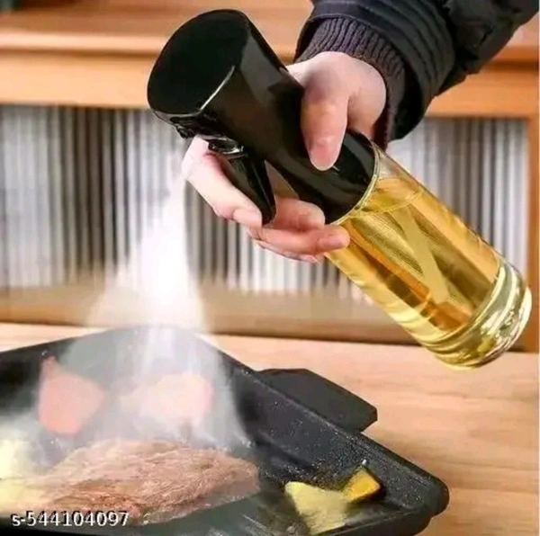Glass Oil Spray Dispenser Cooking 200ml Spray Bottle