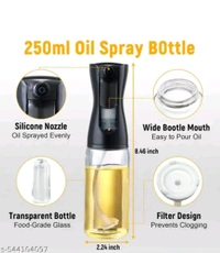 Glass Oil Spray Dispenser Cooking 200ml Spray Bottle