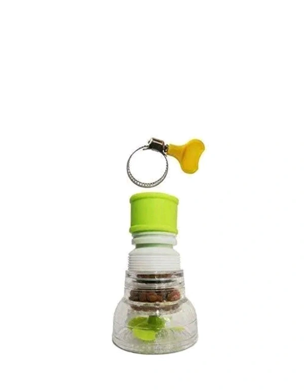 🌀 360° Rotatable Water Filter Tap – A Game-Changer for Your Kitchen!
Say goodbye to messy splashes and hello to effortless cleaning. This smart faucet attachment offers a dual water mode, built-in multi-layer filtration, and full 360° rotation—perfect for washing veggies, fruits, and dishes with ease.
💧 Filters impurities
🔄 Rotates freely for hard-to-reach corners - Blue