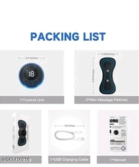 Smart Full Body Massager 

💪 Smart EMS Body Massager – Recharge Your Muscles Anytime, Anywhere!

Say goodbye to soreness and hello to ultimate relaxation with our Smart EMS (Electro Muscle Stimulation) Body Massager – your personal mini-therapist at home, work, or on the go!

