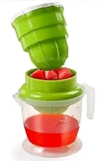 Manual Hand Juicer – No Electricity Needed  
– Perfect for orange, tomato, lemon & watermelon  
– BPA-Free | Easy to use | Easy to clean  
– Buy 1 Get 1 Free | Limited Offer!  
🧃 Twist, Press & Pour Fresh Juice Instantly!