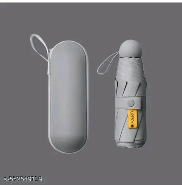 ☔ Capsule Folding Umbrella – Ultra Compact, Ultra Stylish, All-Weather Shield

Be prepared for unexpected rain or harsh sunlight with the ultra-cool Capsule Folding Umbrella. Designed for people on the go, this foldable umbrella fits right into your pocket or bag without any bulk. Style meets practicality in this smart everyday essential.
🌂 - Gray