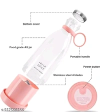 🍓 Fresh Juice Bottle – Portable Blender (Pink Edition)

✨ 100% Original Product by INDIEKA SELECT

Freshness now comes in a bottle! 💖
This elegant and compact Fresh Juice Bottle blends style and nutrition in one go. Whether you’re at the gym, school, or on-the-go — enjoy your favorite smoothies anytime, anywhere.

✅ Key Features:

🌀 Mini Fast Portable Blending (380ml) - Tickle Me Pink