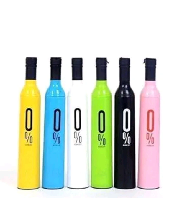 Unique Mini Bottle Umbrella Easy To Carry Usable In Rain And Sun 