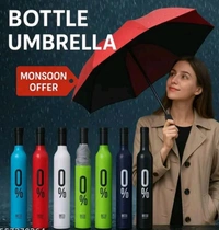 Unique Mini Bottle Umbrella Easy To Carry Usable In Rain And Sun 