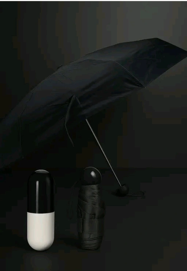 Mini Capsule Umbrella For This Season Easy To Carry And And Usable In Rain & Summer