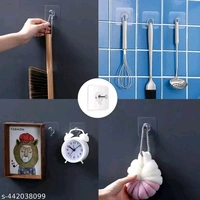 Every Purpose Adhesive Hook No Drill 10 Pices