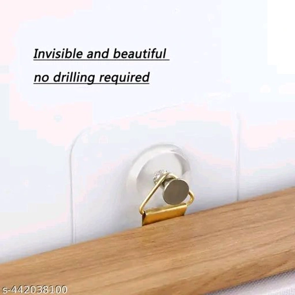 Every Purpose Adhesive Hook No Drill 10 Pices