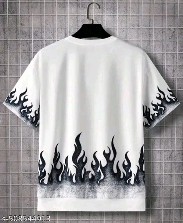 Half Sleeve T-SHIRT FOR Men  - White, XXL