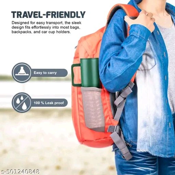 Name: NARUIA 1200 ml Stainless Steel Insulated Tumbler, Water Mug with Spill-Proof Lid and Straw, Hot and Cold Tumbler, Iced Coffee Cup, Water Bottle (40 oz, Ash Grey) )