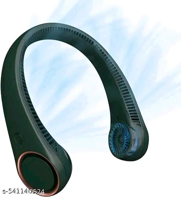 Neck Fan with USB Charging - Blue Stone