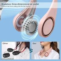 Neck Fan with USB Charging - Lavender Rose
