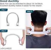 Neck Fan with USB Charging - White