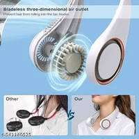 Neck Fan with USB Charging - White