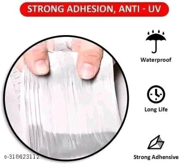 Super strong adhesive waterproof permanent repair aluminum butyl tape rubber foil suitable for surface leak,surface crack (5 cm by 5 meter length)