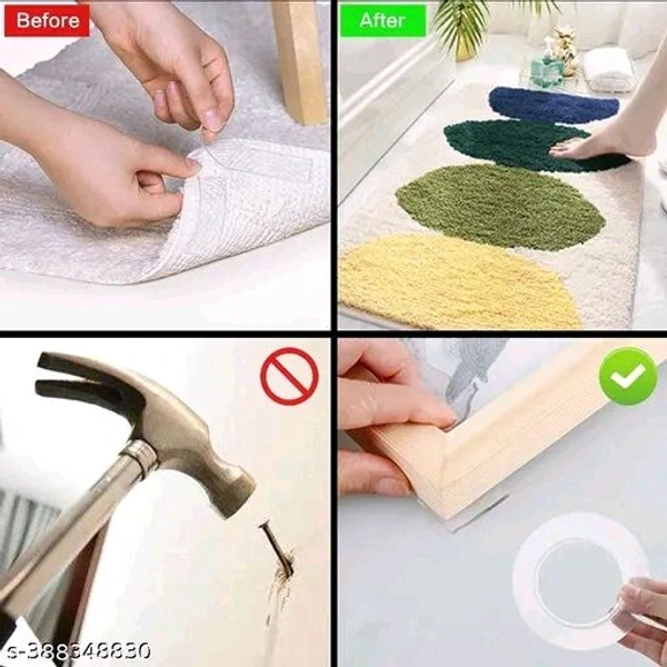 1MM 3MTR Adhesive double-sided tape Double-sided mounting tape Sticky double-sided tape Double-coated adhesive tape Dual-sided tape Two-sided adhesive tape Double-stick tape Adhesive strip Clear double-sided tape Transparent double-sided tape