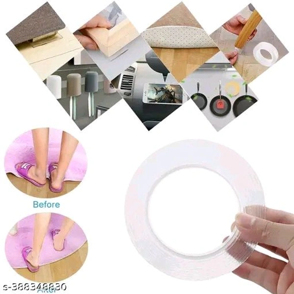 1MM 3MTR Adhesive double-sided tape Double-sided mounting tape Sticky double-sided tape Double-coated adhesive tape Dual-sided tape Two-sided adhesive tape Double-stick tape Adhesive strip Clear double-sided tape Transparent double-sided tape
