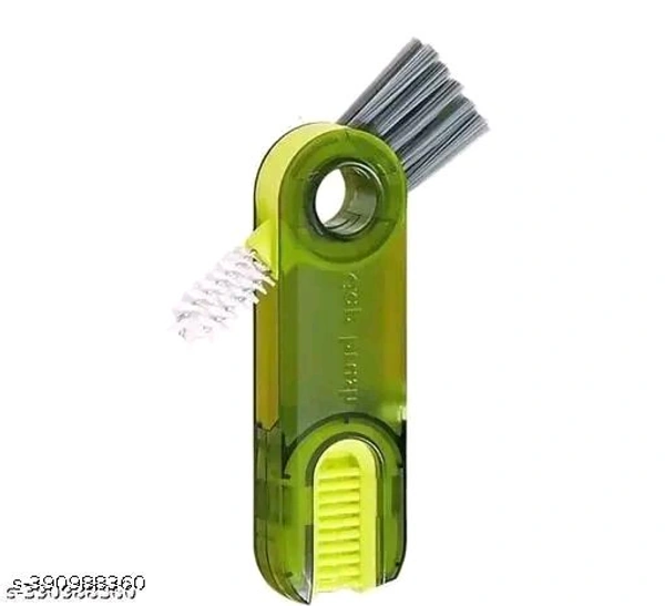 3 in 1 Multifunctional Cleaning Brush,3 in 1 Tiny Bottle Cup Lid Detail Brush Straw Cleaner Tools Multi-Functional Crevice Cleaning Brush,Multifunctional Cleaning Brush