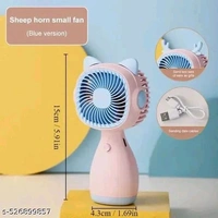 Portable Handheld Mini Fan – Rechargeable Personal Cooling, Quiet Battery Operated (1-2 Hours), 3-Speed, USB Powered, Ideal for Travel, Office, Room, Students & Outdoor Gift 1Pc (Multicolor)