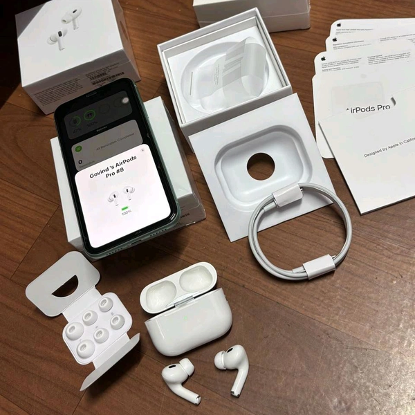 SC Airpods Pro 2nd Generation ANC - USA Quality - White