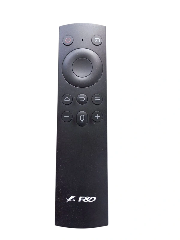 F&D Led Smart Remote (With Voice) - Black