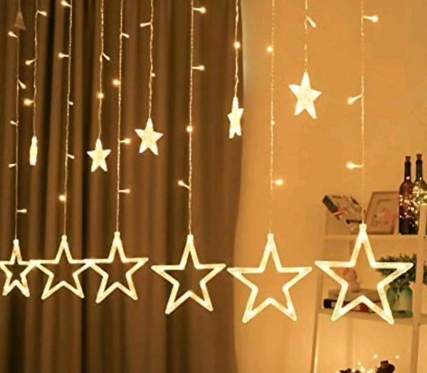 Hanging Star Light (Warm White)