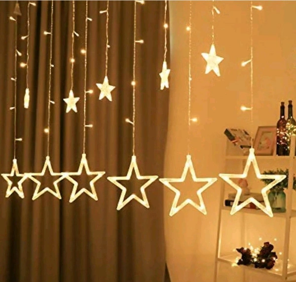 Hanging Star Light (Warm White)