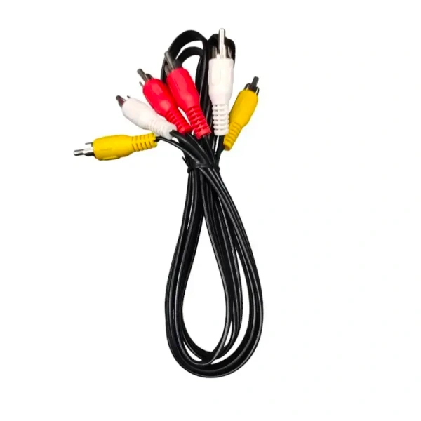 Audio Video Cable (3Pin) Loose Black