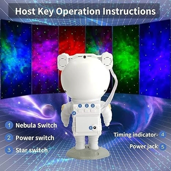 Astronaut Galaxy Light Projector