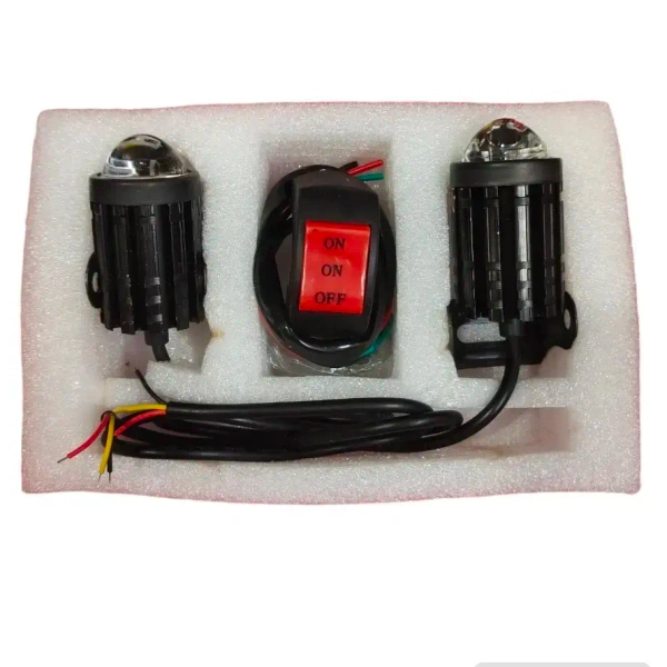 Bike spot light (dual colour) (two pieces set)