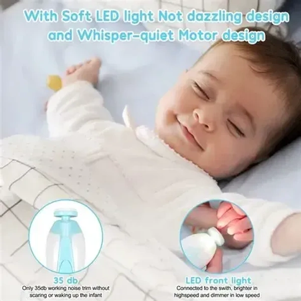 Electric Baby Nail Trimmer With Grinding Head...(dd1223)