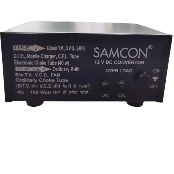 Samcon 12V DC To AC Converter (100W)