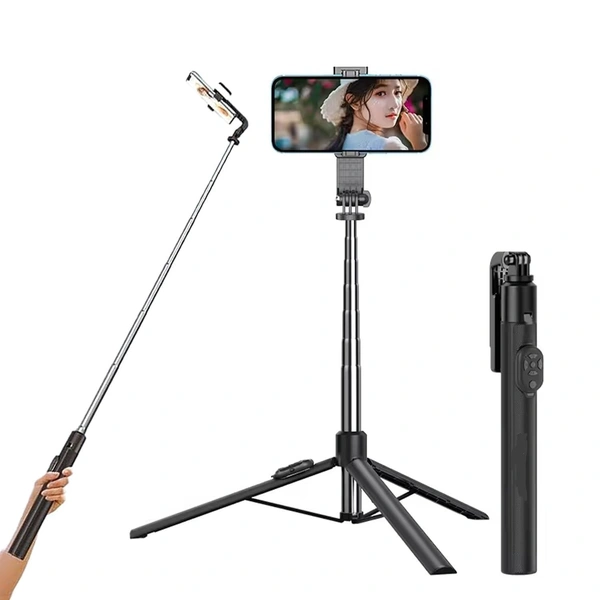  Y17 Selfie Stick Tripod - Black