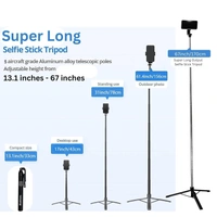  Y17 Selfie Stick Tripod - Black