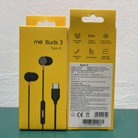 realme Buds 3 (Type-C) Wired Earphones with Mic (Black