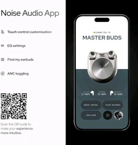 Buds, Sound by Bose in-Ear Bluetooth Earbuds, Up to 49dB Adaptive ANC, LHDC 5.0, Immersive Spatial Audio, 44H Playtime with 6 mic ENC, Dual Pairing, IPX5 Ear Buds TWS - Silver