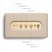 Marshall Acton III 60 W Bluetooth Powered Home Speaker, Cream