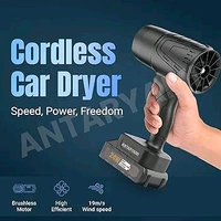Multipule Use Turbojet Air Blower Cordless Car Dryer Blower Handheld High Powered | Portable Car Dryer | Turboglass Car Blower | Hair Dryer | Air Blower for Cleaning, Camping, Outdoor 