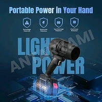 Multipule Use Turbojet Air Blower Cordless Car Dryer Blower Handheld High Powered | Portable Car Dryer | Turboglass Car Blower | Hair Dryer | Air Blower for Cleaning, Camping, Outdoor 