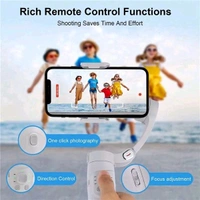 M1 Foldable 3-Axis Gimbal Stabilizer for Smartphones Face Tracking YouTube TikTok Vlog Sports With Tripod for Cameras