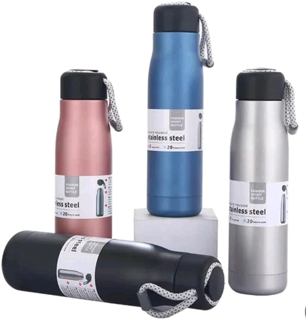Premium Insulated Stainless Steel Water Bottle – Versatile Thermos Bottle for Hot and Cold Drinks – Durable Travel Flask with Lid – Eco-Friendly Reusable Hydration Bottle - Melrose