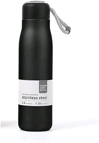 Premium Insulated Stainless Steel Water Bottle – Versatile Thermos Bottle for Hot and Cold Drinks – Durable Travel Flask with Lid – Eco-Friendly Reusable Hydration Bottle - Melrose