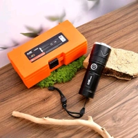 M989 Rechargeable LED Metal Torch Zoomable 3 Modes Flashlight, Super Bright 120W Light with 5500mAh Battery