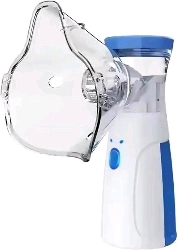 Portable Mesh Nebulizer, Silent and Compact Nebulizer Machine for Adult and Kids, Travel and Household Daily Use, Steam Inhaler for Cold and Cough - Quick Relief, Wireless Vaporizer Machine With Respiratory Mask, Effective for Cough, Asthma, Bronchitis and Sinusitis