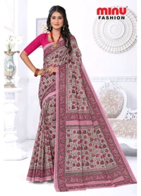 Minu Saree - Wild Watermelon