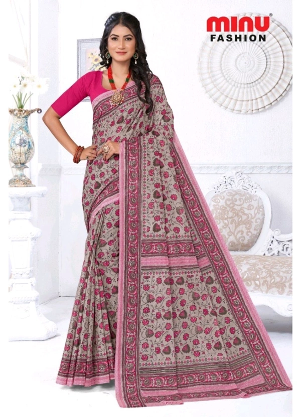 Minu Saree - Wild Watermelon