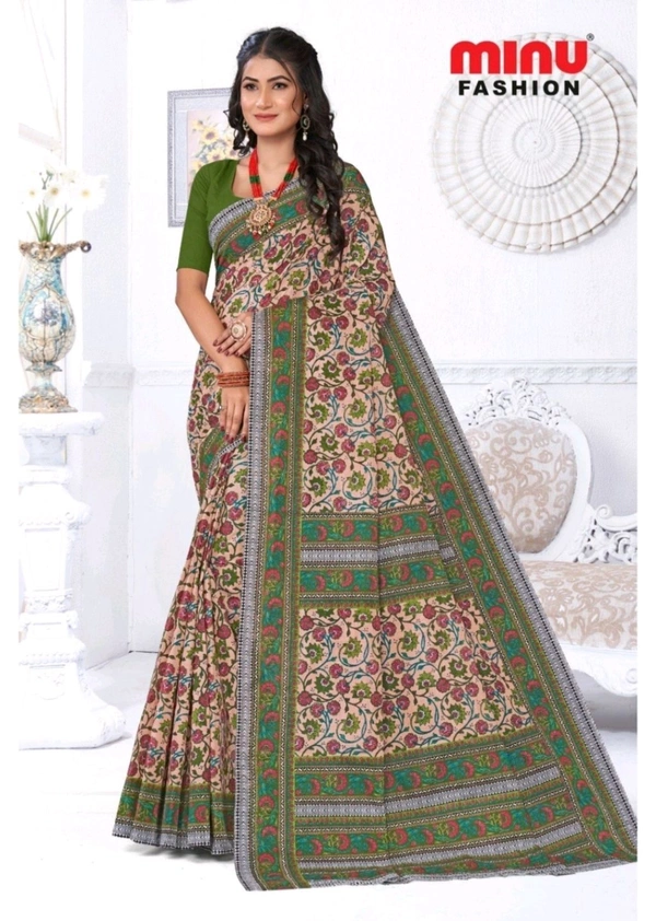 Minu Saree - Wild Watermelon