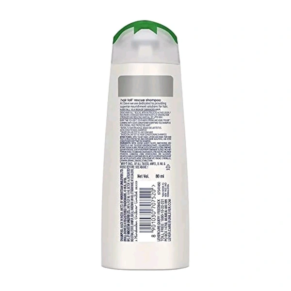 Dove DOVE  - 80ml, Shampoo, Hair And Fall Rescue