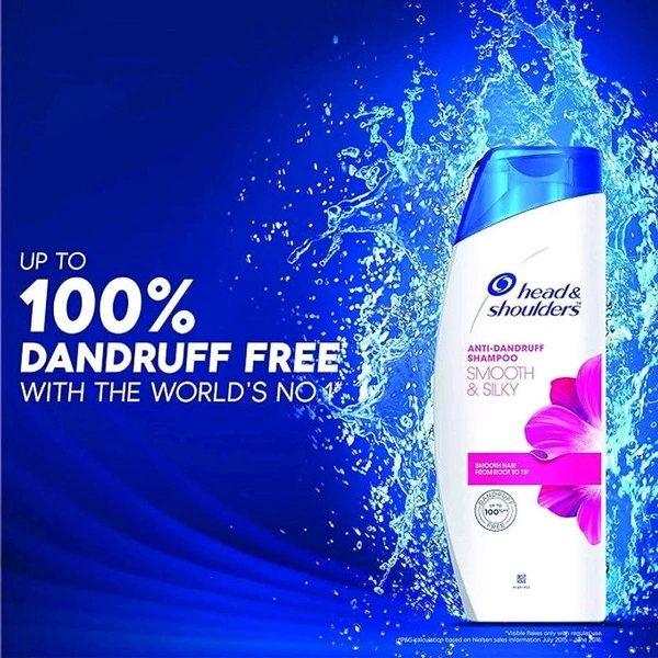 HEAD & SHOULDERS - 72ml, Anti Dandruff Shampoo, Silky Black